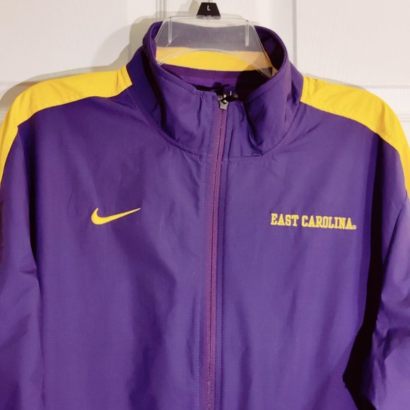 Nike ECU Storm Fit Rain Jacket Unisex Size Small Full Front Zip Vented Back - Picture 2 of 15
